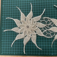 Ruban de dentelle perlé à sequins dorés, garniture de mariage, ruban de tissu, cordon décoratif, embellissement pour couture