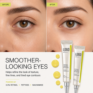 Suero reafirmante para ojos con retinaldehído de marca privada: Repara, suaviza las líneas finas, reafirma el contorno de ojos, refina la textura e ilumina la piel. - Product Image 4