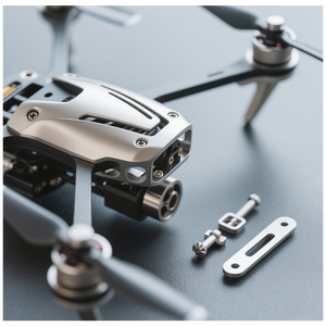Customized CNC Machining Drones Accessories Manufacturer Remote Controller Components CNC Turning Services FPV Drone Parts