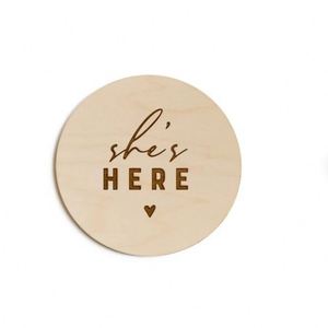 Panneau de signalisation pour l'annonce de la naissance, les statistiques de naissance et les étapes importantes, accessoires de photographie pour l'apprentissage de la pose de bébé - Product Image 2