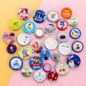 Tùy Chỉnh Kim Loại Phản Quang Sequins In 3D LED Nhấp Nháy Trường An Ninh Tên 32Mm 38Mm 44Mm 58Mm Tin Tinplate Nút Huy Hiệu - Product Image 4