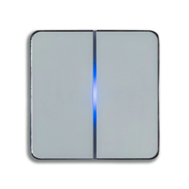 2Gang Zigbee Smart Light Wall Switch WiFi Google Assistance Home Hidden Socket Recessed Floor Us Zigbee Light Switch