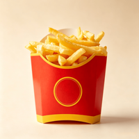Boîte à frites biodégradable avec logo personnalisé, emballage alimentaire, boîte à emporter, boîte à frites et poulet pour restaurant