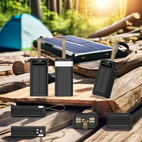 Nouvelle arrivée 22.5W banque de lithium à énergie solaire haute capacité 30000mah affichage LED Portable 65W UK tendance produit de gros