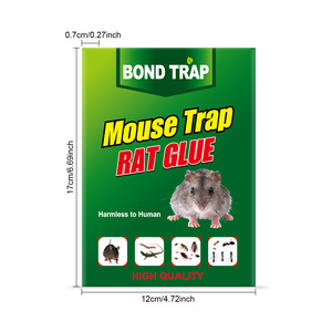 Cezbedici fare tuzağı güçlü yapışkanlık yapıştırıcı sıçan Catcher haşere fareler için tutkal tuzağı karton yapışkan fare kurulu kontrol - Product Image 2