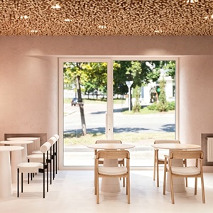 ออกแบบตกแต่งภายในร้านเบเกอรี่ ขนมหวาน ร้านกาแฟ พร้อมเฟอร์นิเจอร์โชว์สินค้า ตกแต่งครบห้อง ปรับแต่งได้ตามต้องการ ตู้โชว์กระจก ตกแต่งร้านกาแฟ - Product Image 5