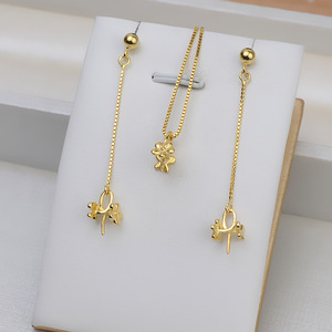 Pendientes de Plata S925 con Perlas AKOYA, Diseño de Mariposa, Flor y Amor, Juego de Perlas Personalizadas, Accesorios para Hacer Joyas, Pendientes de Araña de Moda - Product Image 1