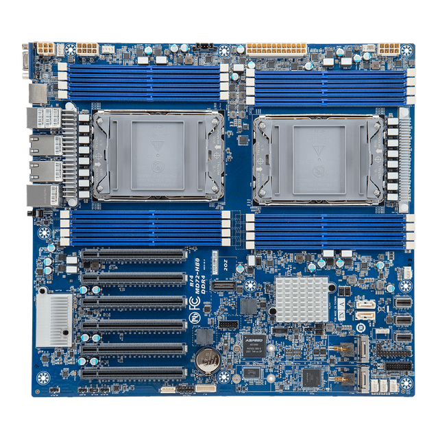 GA MD72-HB0 MD72-HB1 MD72-HB2 MD72-HB3 Server C621A Motherboard LGA 4189 Platinum Gold CPU MD72 Mboards