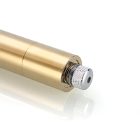 Puntero Láser Azul Recargable de Alta Gama con Cuerpo de Cobre de 450nm y Lente de Vidrio