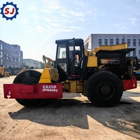 Nouvelle rouleuse vibrante à double tambour DYNAPAC CA25D, type chenillé, moteur diesel, équipement d'origine d'usine