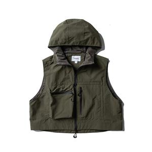 Chaleco de pescador con múltiples bolsillos, chaleco de Color sólido para pesca, senderismo, periodista, fotografía, Camping, Safari, chaleco para hombres - Product Image 6