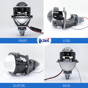 Đèn pha ô tô LED Bi-LED 12V giá rẻ, tích <span class=keywords><strong>h</strong></span>ợp ứng dụng thông minh, thấu kính Projector 3 inch, H4 H7 9005, chiếu xa chiếu gần - Product Image 2