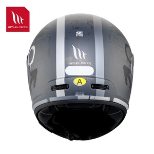 Casque de moto intégral MT Helmets JARAMA, style rétro en titane, unisexe, toutes saisons, matériau ABS pour la course et le tourisme - Product Image 5