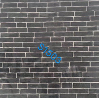 Échantillon gratuit Panneau mural 3D économique Plaque murale en brique PVC