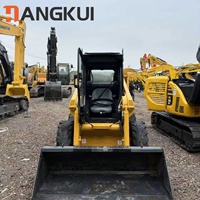 246D Kompaktlader Neuestes Modell 1 Tonne 95% Neu Original mit EPA CE Gebrauchter Cat 246D Original Hochwertige Mini CAT 246D