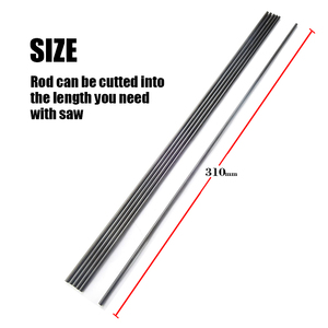 Tiges solides en Fiber de carbone d'épaisseur 1mm/5mm/10mm légères à haute résistance personnalisées en usine pour l'agriculture et l'équipement sportif - Product Image 5