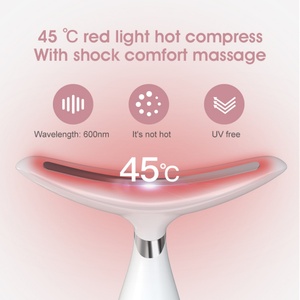 Appareil de beauté pour le visage à usage domestique, anti-âge, rouleau liftant pour le visage, masseur facial, raffermissant de la peau, appareil de tonification du visage à micro-courant - Product Image 5