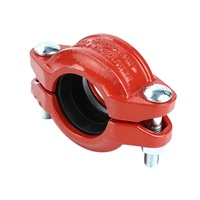 Raccord de tuyauterie en fonte ductile WFHSH, raccord rigide, lutte contre l'incendie, raccord de tuyauterie de 1-1/2 pouces