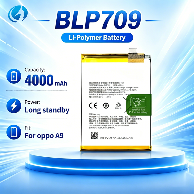 OEM Factory BLP709 Phone Replacement Battery High Capacity Cell Phone Battery for OPPO A9 Phone Batteries