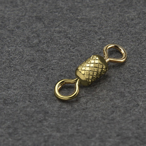 Aohu Alloy Figure Eight Swivel 81012 High Speed Lightweight Fishing Connector for Platform Tackle Accessories - Product Image 3