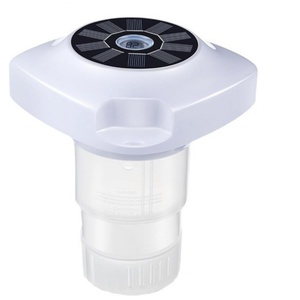 Dispensador Flotante Solar para Piscina, Dispensador de Cloro Flotante para Piscina, Dispensador Flotante de Tabletas de Bromo con Luz de Colores para Spa - Product Image 2