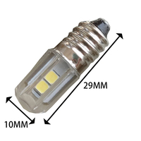 Ampoule LED E10 T4W H21W BA9S BA9 BA9S 57 756 1816 1891 1893 pour voiture, ampoule de signalisation LED 6V 6.3V 12V, ampoule LED d'avertissement