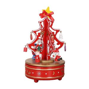 Décorations de Noël en bois <span class=keywords><strong>SANGOR</strong></span>, élégantes et créatives, nouveau lot de six bandes décoratives pour sapin, petites pendentives, lumières de Noël - Product Image 3