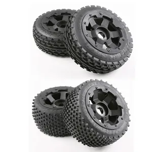 170mm 1/5 ölçekli rc baja yedek parçaları off-road rc araba çark seti 4 adet