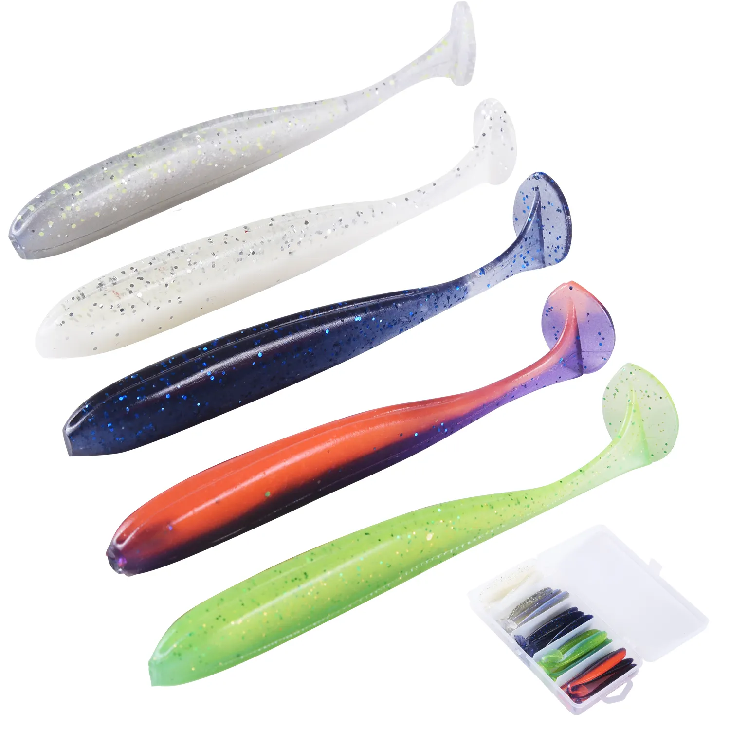 TOPIND High Quality Plastic Soft Bait Fishing Lure Artificial Lure Wholesale
