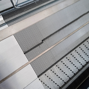 Ngành công nghiệp 1 + 1 hệ thống mới 16G tự động 2x2 sườn dưới Polo T-shit cổ áo với subroller phẳng máy dệt kim sản xuất - Product Image 2