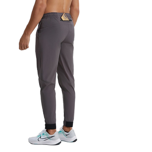 Pantalones Deportivos Ligeros de Punto para Hombre, Spandex/Nailon, Ajuste Elástico, Transpirables, Cintura Baja - Product Image 1