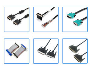 Câble personnalisé en gros Kaicap D-SUB 50 broches mâle vers mâle 1m Connecteur PVC/Cuivre/ABS - Product Image 4