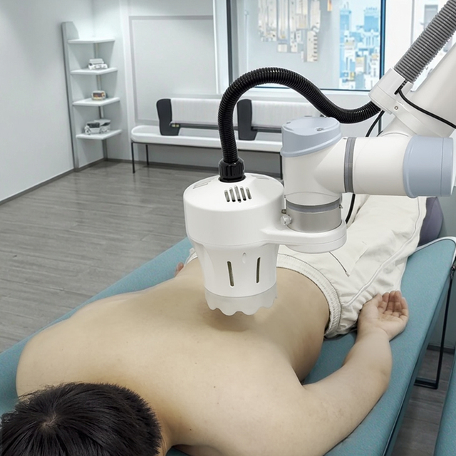 Intelligent Multi-Functional Massage Robot Moxibustion Function Touch Screen for Physical Fatigue Pain Relief Massage
