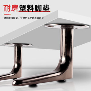 Patas Metálicas en Forma de L para Muebles, Resistentes, para Sofá, Mesa de Centro, Mueble para TV, Diseño Moderno - Product Image 5