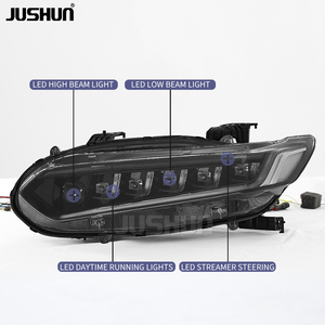ไฟหน้าโปรเจคเตอร์ LED JUSHUN สำหรับรถยนต์รุ่นที่ 10 ปี 2018-2022 อัพเกรด 6 เลนส์ อุปกรณ์ตกแต่งรถยนต์ กำลังไฟสูง 25W - Product Image 5