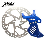 Prodotto CNC XIMU: Protezione Disco Freno Posteriore in Lega di Alluminio da 203mm per Surron Hyper Bee, Ricerca e Sviluppo Indipendenti