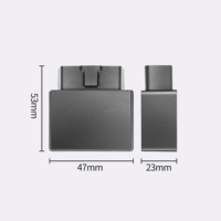 Dispositivo de Rastreo de Vehículos HST GT08 4G WiFi OBD2 - Monitoreo de Combustible GPS en Tiempo Real, Geocerca, Alerta de Exceso de Velocidad, Plug & Play para Autos y Camiones