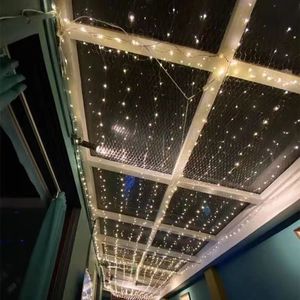 Guirlande lumineuse en forme d'étoile décorative pour <span class=keywords><strong>plafond</strong></span>, intérieur/extérieur, <span class=keywords><strong>mariage</strong></span>, Noël, romantique - Product Image 2