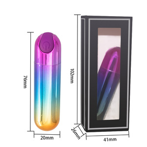 เครื่องสั่นทรงหัวกระสุนโลหะความถี่10ระดับขนาดเล็ก - Product Image 6