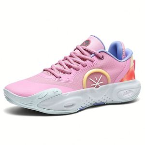 Men's Women's <strong>Basketball</strong> <strong>Shoes</strong> Fabric Air Mesh Low-Top Lace-up Boots Outdoor Fashion Sport Sneakers Breathable for Spring Summer - Product Image 3