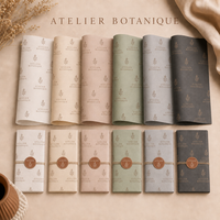 Papier de soie imprimé personnalisé multicolore pour emballage cadeau, faible MOQ pour cosmétiques, vêtements, emballage de boîtes cadeaux