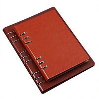 Carnet de notes professionnel haut de gamme A5 à couverture souple en PU, avec logo personnalisable et 100 feuilles, idéal pour le bureau