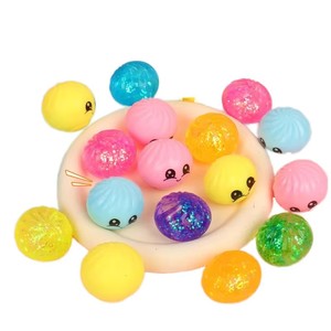 ของเล่นบีบตุ๊กตาเกี๊ยวลึกลับ กล่องสุ่ม ของเล่นบีบคลายเครียด ของเล่นการ์ตูนคลายเครียด - Product Image 6