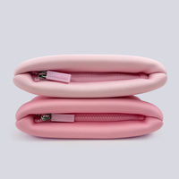 Pochette à bulles gonflée en néoprène personnalisée d'usine OEM Sac de rangement pour soins de la peau de beauté Toilette de plongée Trousse de maquillage cosmétique