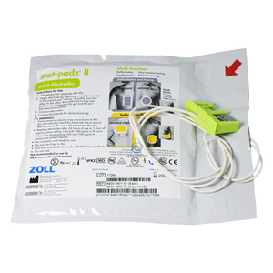 แผ่นอิเล็กโทรดสำหรับเครื่องกระตุกหัวใจไฟฟ้า ZOLL <span class=keywords><strong>AED</strong></span> <span class=keywords><strong>PLUS</strong></span> รุ่นดั้งเดิม 8900-0801-01 Stat Padz II 8900-0402 - Product Image 1