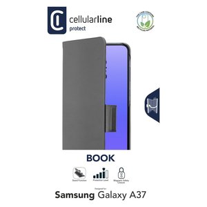 Étui portefeuille noir pour Samsung Galaxy A37, style portefeuille, protection intégrale - Product Image 2