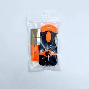 Raspador de plástico multifunción con cuchillas reemplazables para limpieza y tintado de vidrios, herramienta de forma rectangular QQ-555 - Product Image 2