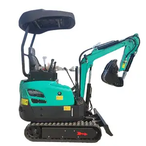 Micro hydraulic Excavadora Machine Cheaper 800kg 1.8t Trench Small Crawler Excavator for sell