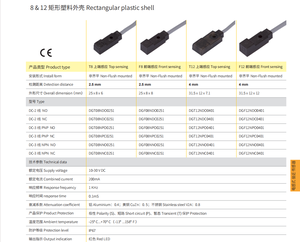 Svlec 2.5mm 4mm phạm vi phát hiện gần chuyển đổi cảm biến NPN PNP không có máy dò kim loại NC - Product Image 3