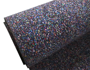 Utilisation commerciale et domestique, rouleau de <span class=keywords><strong>mousse</strong></span> acoustique en caoutchouc de 3 mm à 20 mm, tapis de réduction du bruit avec absorption des chocs pour application en salle de sport - Product Image 1